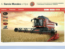 Tablet Screenshot of garciamorales.com